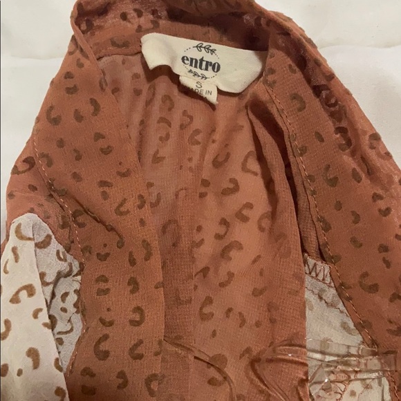 Sheer cheetah cardigan - Picture 4 of 4